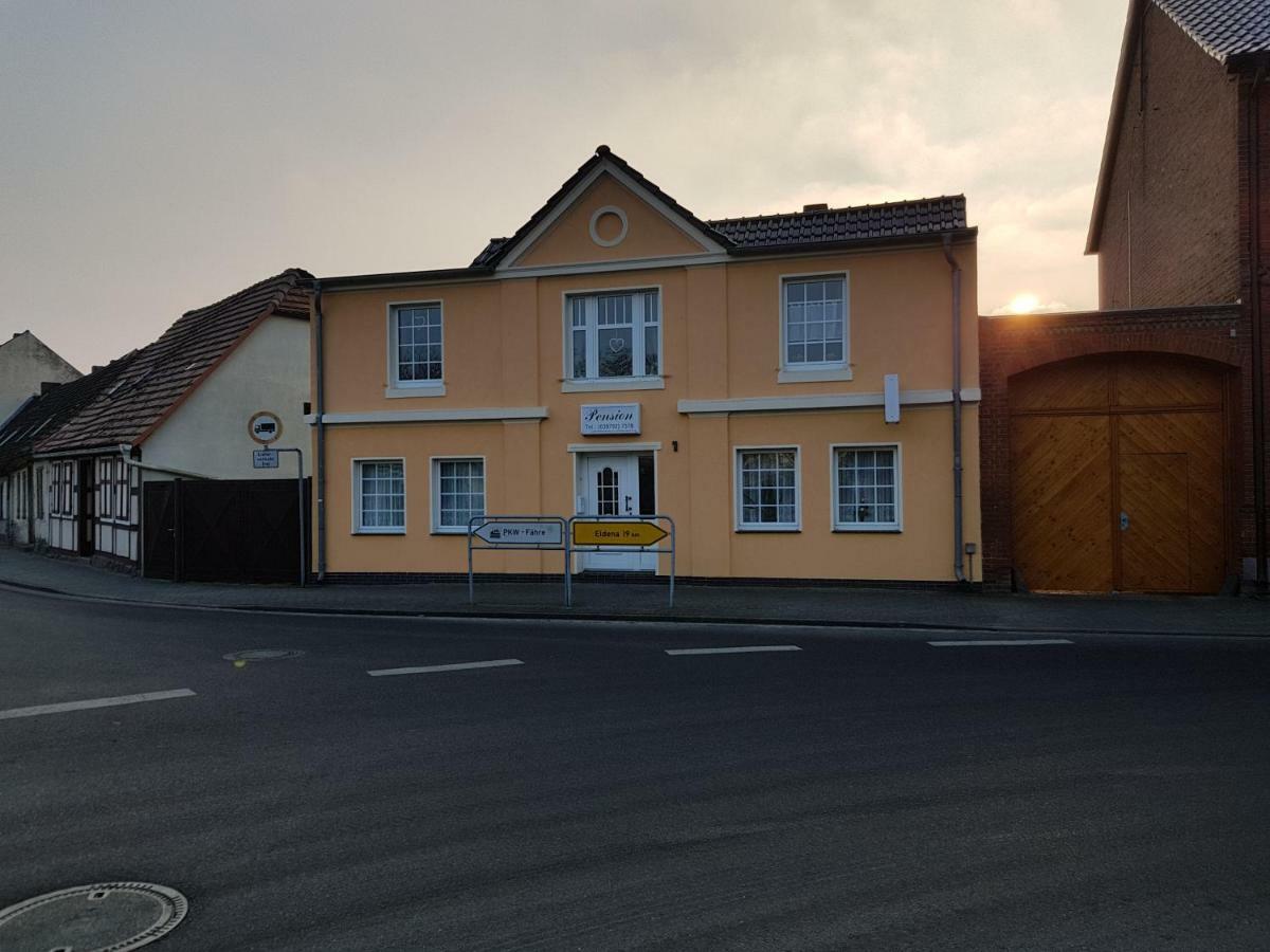 Pension Bartoschewitz Lenzen Exteriör bild